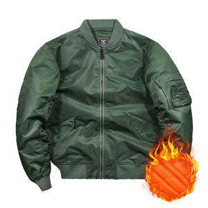 Обслуживание OEM ODM изготовленный на заказ уплотненные Стеганные зимние стеганые Пило MA1 летная куртка-бомбер мужская куртка - Product Image 5