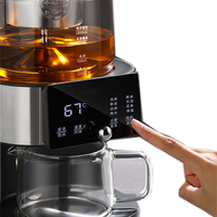 Ensemble de bouilloire de chauffe-eau électrique à arrêt automatique intelligent Mini appareil ménager portable et rapide