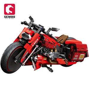 Sembo Block 701811 803pcs assemblaggio fai da te ragazzi mattoni Techinc serie Punk moto moto modello Building Blocks set giocattoli per bambini