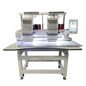 Shangchen Embroidery Machine 2 Head 360x510mm Computerized Multi Functional For T-Shirt Hat Garment - Product Image 3