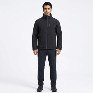Wholesale Clothing Custom Waterproof Casual <b>Plain</b> Men Softshell Jacket Factory Prices Custom Made Softshell Jacket for Men - Product Image 1