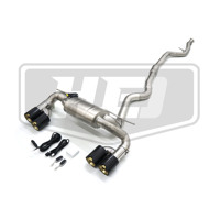 Pour F32 F33 F36 435I 3.0T N55 – Échappement Catback Performance Style M4 Amélioré avec Embouts Professionnels en Acier Inoxydable Doré