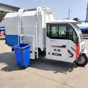 Electric Bucket Garbage Truck New Energy Garbage Removal Vehicle