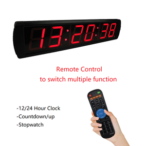 Yizhi Hình Chữ Nhật 4 Inch LED Kỹ Thuật Số Đồng Hồ Treo Tường Với Poe Powered Ntp Wifi Có Dây Tự Động Thời Gian Có Thể Điều Chỉnh Cho Nhà Trường Bệnh Viện - Product Image 2