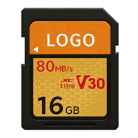 Tarjeta TF SD Original al por Mayor, de Alta Velocidad, Clase 10, U3, V30, Profesional, de Plástico, 8GB, 16GB, 32GB, 64GB, para Cámara, Dron, Teléfono, Tableta