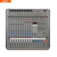 PM1000-2 6 Mono + 4 Stéréo 2*99 DSP Audio Sound Power Mixer 48V Phantom 2*700W 4 Ohms avec module amplificateur pour bar/club/scène