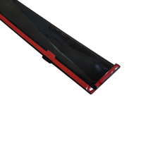 Étanche PS matériel voiture vent déflecteur météo bouclier pluie garde évent porte visière utilisation pour JAC T8 2023