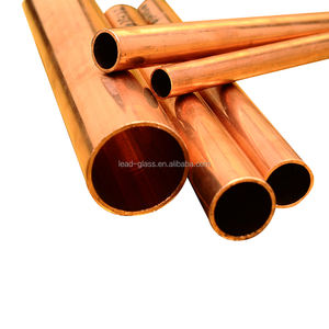 Tuyau en <span class=keywords><strong>cuivre</strong></span> ASTM B280 1/4\" 3/8\" 1/2\" 5/8\" 3/4\" 7/8\" 1-1/2\" 22,2 mm, tuyau en <span class=keywords><strong>cuivre</strong></span> <span class=keywords><strong>sans</strong></span> <span class=keywords><strong>soudure</strong></span> pour climatisation - Product Image 1