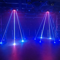 Laserlicht Fabrik 12w LED Laser Moving Head Licht LED RGB Disco 10w 6w 3w 2w Laser Rotations licht