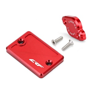 1 Par de Tapas del Depósito del Cilindro Maestro de Freno Delantero y Trasero Compatibles con Honda CRF250L Rally CRF 250L <span class=keywords><strong>2023</strong></span> <span class=keywords><strong>CRF300L</strong></span> Rally CRF 300L 2024 - Product Image 2