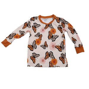 Qingli OEM No tariffario Rts pigiama di bambù per bambini scatola misteriosa per bambine pigiama pigiama Set di vestiti di bambù <span class=keywords><strong>personaggi</strong></span> - Product Image 2