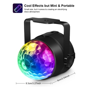 Từ Xa DJ Disco bóng nhấp nháy ánh sáng sân khấu âm thanh kích hoạt giáng sinh Đảng Lights đối với Home & trang trí phòng - Product Image 3