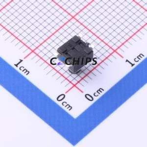 TS-KG09S-AT60F Tactile Switch SMD-4P,4.5x4.5mm Switch Single Pole Single Throw Round Button 2.5N Vertical Mount - Product Image 2