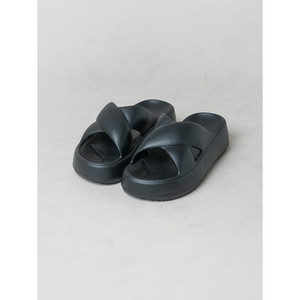 Alla moda con tacco intero a forma di nastro pantofole 235 ~ 255 mm con lacci quadrati impermeabile alto Top per estate primavera plantare da esterno - Product Image 1