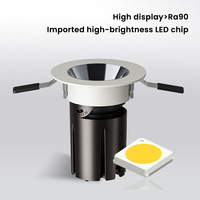 Projecteur de plafond Ip65 imperméable d'avant-toit d'extérieur de salle de bains de cuisine