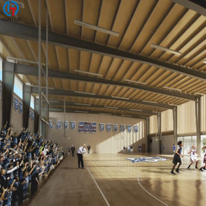 Nuevo estilo de construcción de estadios, estructuras de marco espacial para techo, estadio deportivo, estructura de acero prefabricada, edificio de centro comercial - Product Image 6