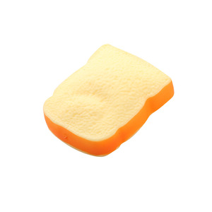 2025 New Bread Slices Pinch Novelty Exotic Simulated Food Filled with Flour Slow <b>Rebound</b> Toast Stress Relief Toy - Product Image 5