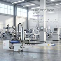 Bon prix, services OEM ODM, robot manipulateur industriel à 3 axes à grande vitesse, garantie à distance d'un an, Chine, pour IMM/IML CNC
