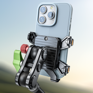 Lanparte Selfie Stick Stabilisateur de téléphone Angle de réglage Support de téléphone portable <span class=keywords><strong>pour</strong></span> vélo - Product Image 2