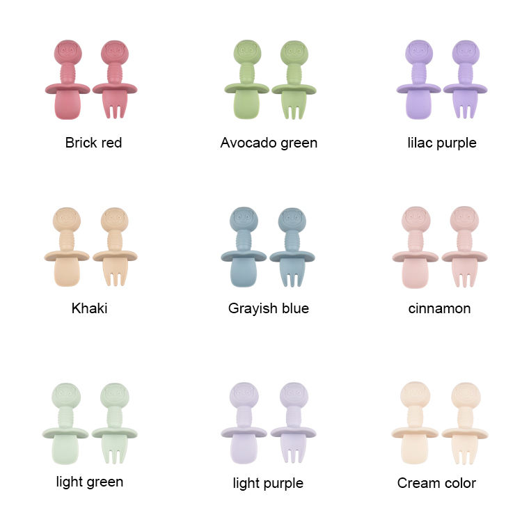 ช้อนและส้อมซิลิโคน