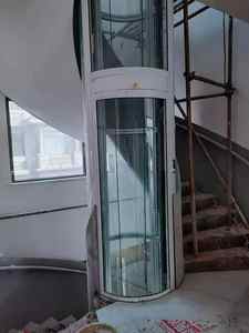 Putaran angkat kaca panorama wisata disesuaikan harga pabrik kecil Mini rumah 2-4 orang Lift - Product Image 2