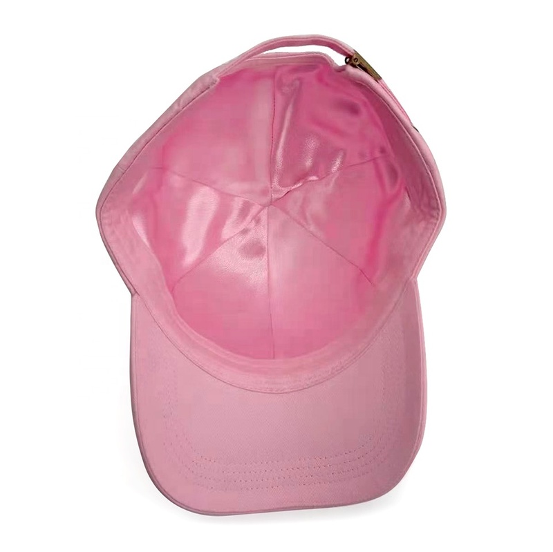 Metal Buckle Late Curved Brim Unlined