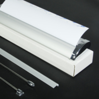 Mini petit bureau Roll Up A3 A4 Table Top rétractable bannière est pour représenter la marque