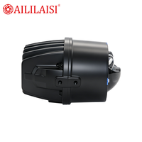 Feux antibrouillard de voiture super lumineux à 3 lentilles BI LED, feux de route universels compatibles avec SUV, camion, voiture 12V, haute puissance, blanc, lampe antibrouillard auxiliaire