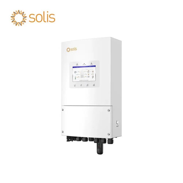 Solis S6-EH1P6K-L-PLUS 6KW Safe High Efficiency Convenient Installation Single Phase Hybrid Solar Energy Storage System Inverter