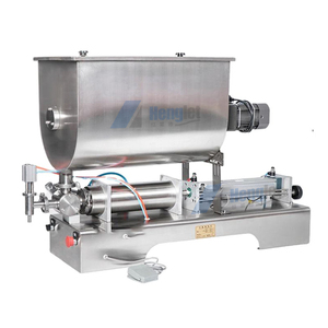 Fácil operación Pasta multifunción Mermelada gruesa Carne caliente Sopa Cosmética Henna Pasta Mezcla Máquina de llenado - Product Image 2