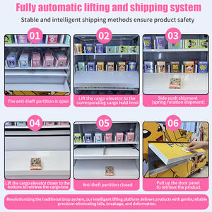 מכונת מכירה אוטומטית של שפתונים וגלוסים של Zhongda עם מעלית ומערכת הרמה חכמה - Product Image 3