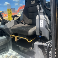 Nouveau modèle d'excavatrice compacte CAT306.5 d'occasion, 6,5 tonnes, design compact, flèche pivotante, année 2024, écran LCD, prix bas, en stock