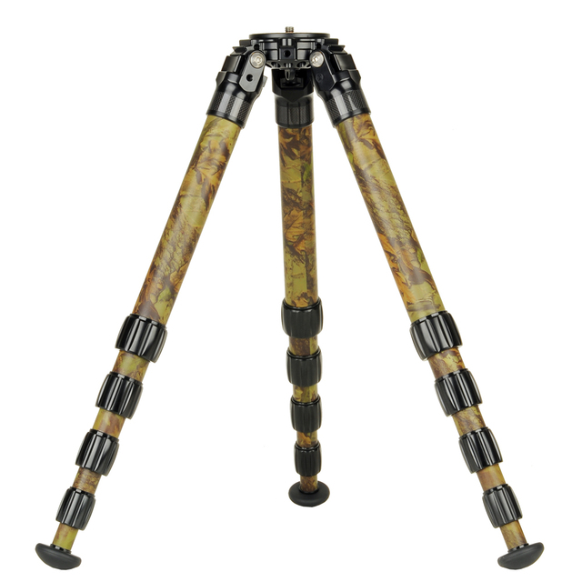 Professional Grade Ultra-Lightweight 100% Carbon Fiber Camera Tripod Customized Factory Sport Camouflage Application