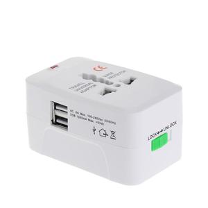 Bộ Chuyển Đổi Du Lịch AC <span class=keywords><strong>DC</strong></span> Số Lượng Lớn Phích Cắm Chuẩn Anh EU Mỹ AU Bộ Chuyển Đổi Phổ Thông 110V 240V Bộ Sạc Du Lịch USB - Product Image 2