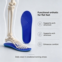 Semelles de sport à dissipation thermique, ventilées, anti-suffocation, pour des pieds frais, avec soutien de la voûte plantaire, pour usage quotidien