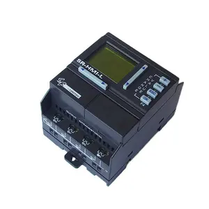 SR-12MTDC PLC Controller สำหรับเครื่องอัดอากาศ DC12/24V 8จุดอินพุต DC (มี6จุดอนาล็อก),เอาต์พุตทรานซิสเตอร์4จุด