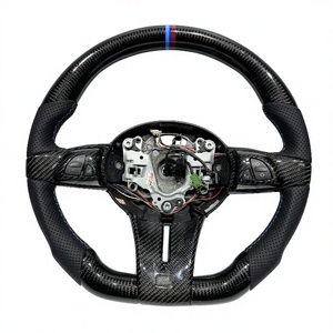 <span class=keywords><strong>Volante</strong></span> de Cuero y Fibra de Carbono para <span class=keywords><strong>BMW</strong></span> F80 F82 E46 E53 E60 E70 E71 E84 E85 E86 E89 E90 E92 F10 F18 F20 F30 F35 F01 F02 F15 - Product Image 1