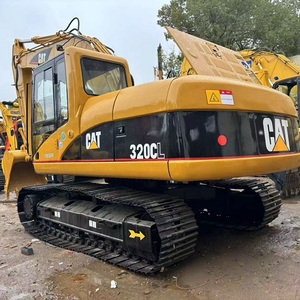 Caterpillar usado para 320 Mini excavadora 20 toneladas hidráulica sobre orugas maquinaria de construcción motor caja de cambios bomba PLC alta calidad caliente - Product Image 1