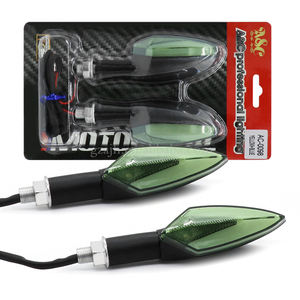Accesorios de modificación de motocicleta guía de luz LED <span class=keywords><strong>125</strong></span> señal de giro vehículo todoterreno pequeño mono 12V señal de giro diurna - Product Image 1