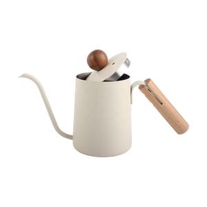 Carafe à café à dégoulinement manuel de 600 ml (20 oz) avec bec long et étroit, bouilloire à café à col de cygne pour cuisinière - Product Image 4