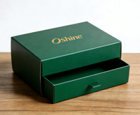 Échantillon Gratuit Vente en Gros Boîte à Tiroirs Double Couche Personnalisée avec Laminage Mat Boîtes en Carton Ondulé Emballage Cosmétiques Soins de la Peau