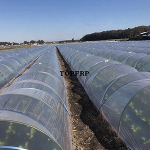 Hot Sale Small Arched Greenhouse Solid Fiberglass Support <b>Rod</b> for Agricultural Vegetable Insulation and Shading - Product Image 6
