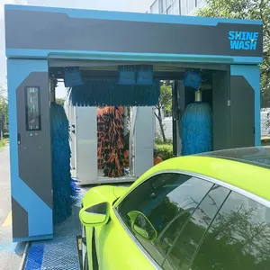 Saudi Arabia hot sale low cost automatic rollover automatic car wash machine equipment price