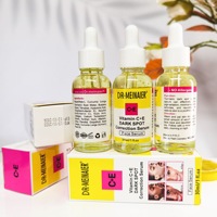 Sérum Visage Anti-Âge Éclaircissant Bio à la Vitamine C et Vitamine E, Correcteur de Taches, Marque Privée, Vente en Gros
