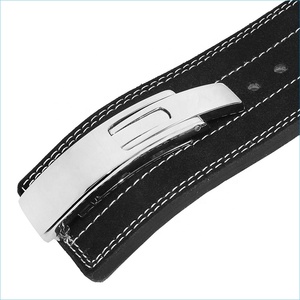 Ceinture de musculation en cuir de vachette de haute qualité <span class=keywords><strong>SMARTFIT</strong></span>, boucle personnalisée pour la musculation - Product Image 6