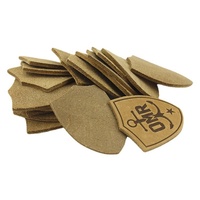 Étiquette en cuir gaufré pour vêtements, bagages, chaussures, chapeaux, tissage à changement de couleur pressé à chaud, textile de maison – Fourniture directe usine