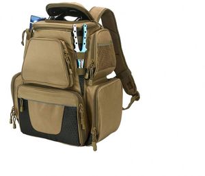 Sac à dos de pêche étanche de grande taille pour cannes à pêche, certifié BSCI, avec 4 plateaux de rangement pour matériel de pêche, housse de protection contre la pluie et 4 compartiments. - Product Image 2