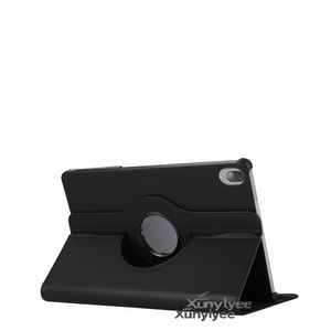 Xunylyee <b>Tablet</b> Case 360 Degree Rotation <b>Stand</b> Cover for iPad 2 3 4 Black Leather Style Protective Sleeve - Product Image 2