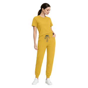 Tenue Médicale Personnalisée OEM Respirante Confortable et Tendance – Ensemble Pantalon Jogger Extensible pour Infirmière et Médecin 46002 - Product Image 1