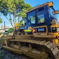 Bulldozer d'occasion d'origine japonaise D6D D6G D6R D6M D7H D7G D7R D8R D8H D8K D8N D9N D9R D155A D375A avec moteur CAT 3306T 119 kW